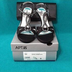 Apt. 9 sandals & clutch